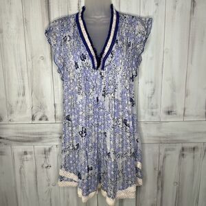 Poupette St Barth | Dresses | New Poupette St Barth Sasha Mini Dress In  Blue Ocean Flowers | Poshmark